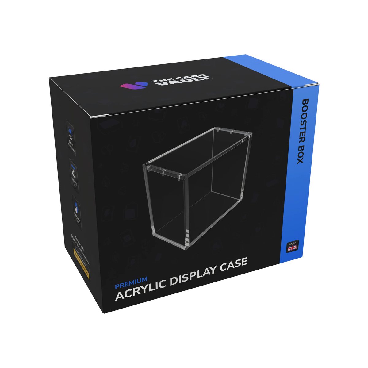 The Card Vault Premium Acrylic Case - Pokemon Booster Box (English) – Photo 1