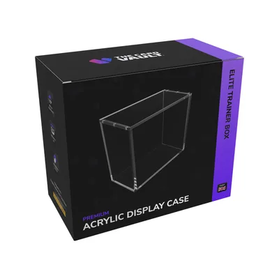 The Card Vault Premium Acrylic Case - Pokemon Elite Trainer Box (English)