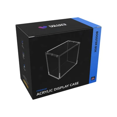 The Card Vault Premium Acrylic Case - Pokemon Booster Box (English)